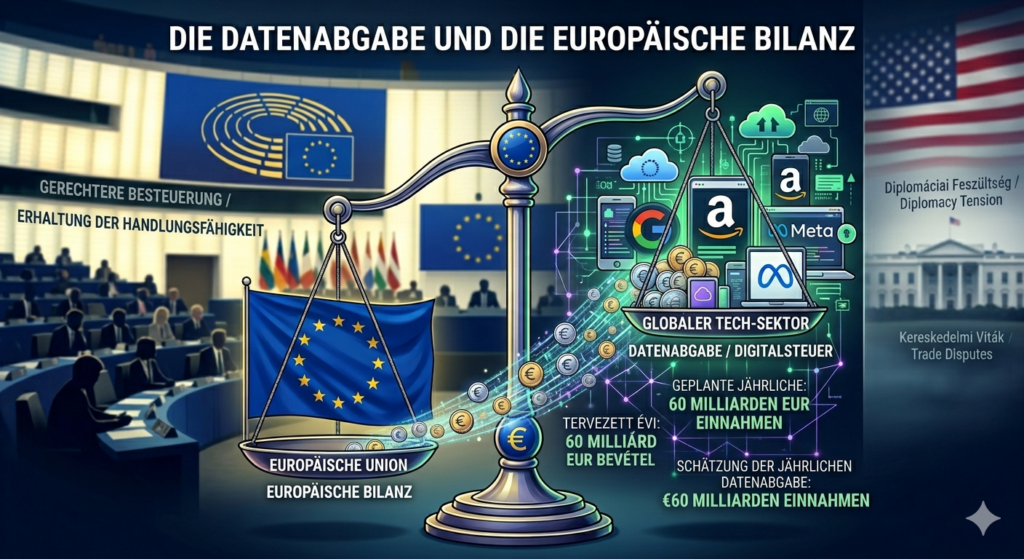 EU Parlament fordert Milliarden Abgabe für Big Tech
